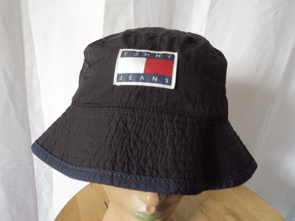zwarte bucket hat vissers hoed van Tommy Jeans, Hoed, Ophalen of Verzenden, 58 of 59 cm (L, 7¼ of ⅜ inch), Tommy Jeans