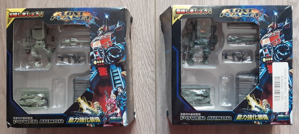 Diaclone Lost Planet Powersuit Figures, Ophalen of Verzenden, Zo goed als nieuw