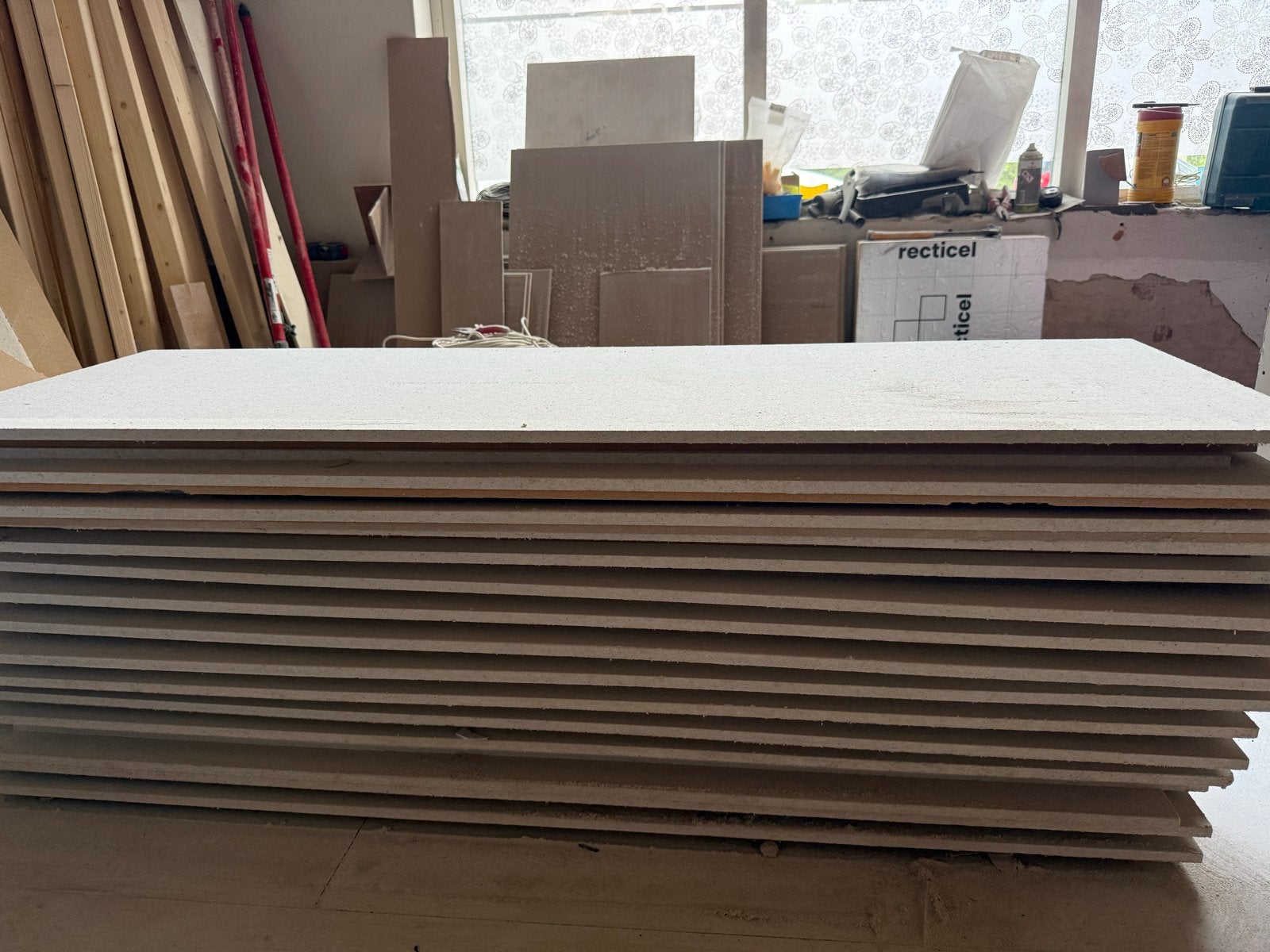 Nieuw Fermacell 2E33 droogbouw vloerplaten 35mm, 15 Stuks, Minder dan 4 cm, Overige materialen, Nieuw, Ophalen of Verzenden