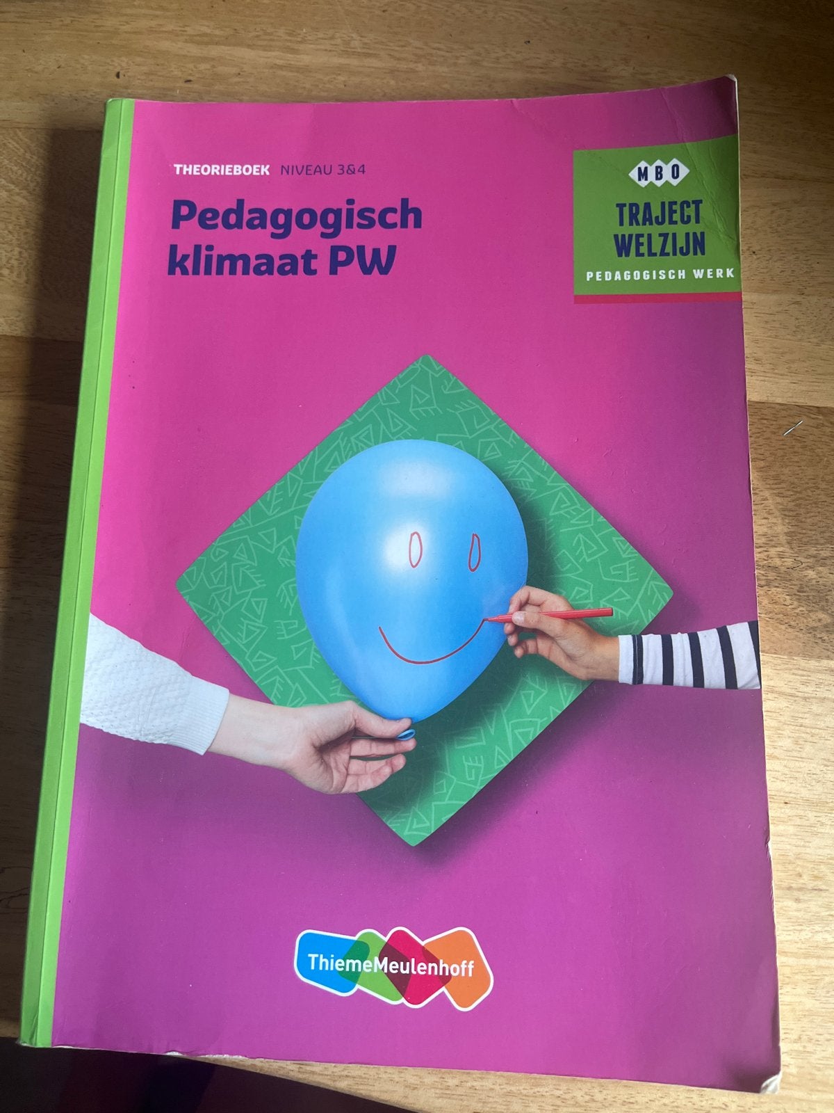 Pedagogisch klimaat PW - Theorieboek MBO Niveau 3&4, Ophalen of Verzenden, Zo goed als nieuw, Overige niveaus, Overige vakken