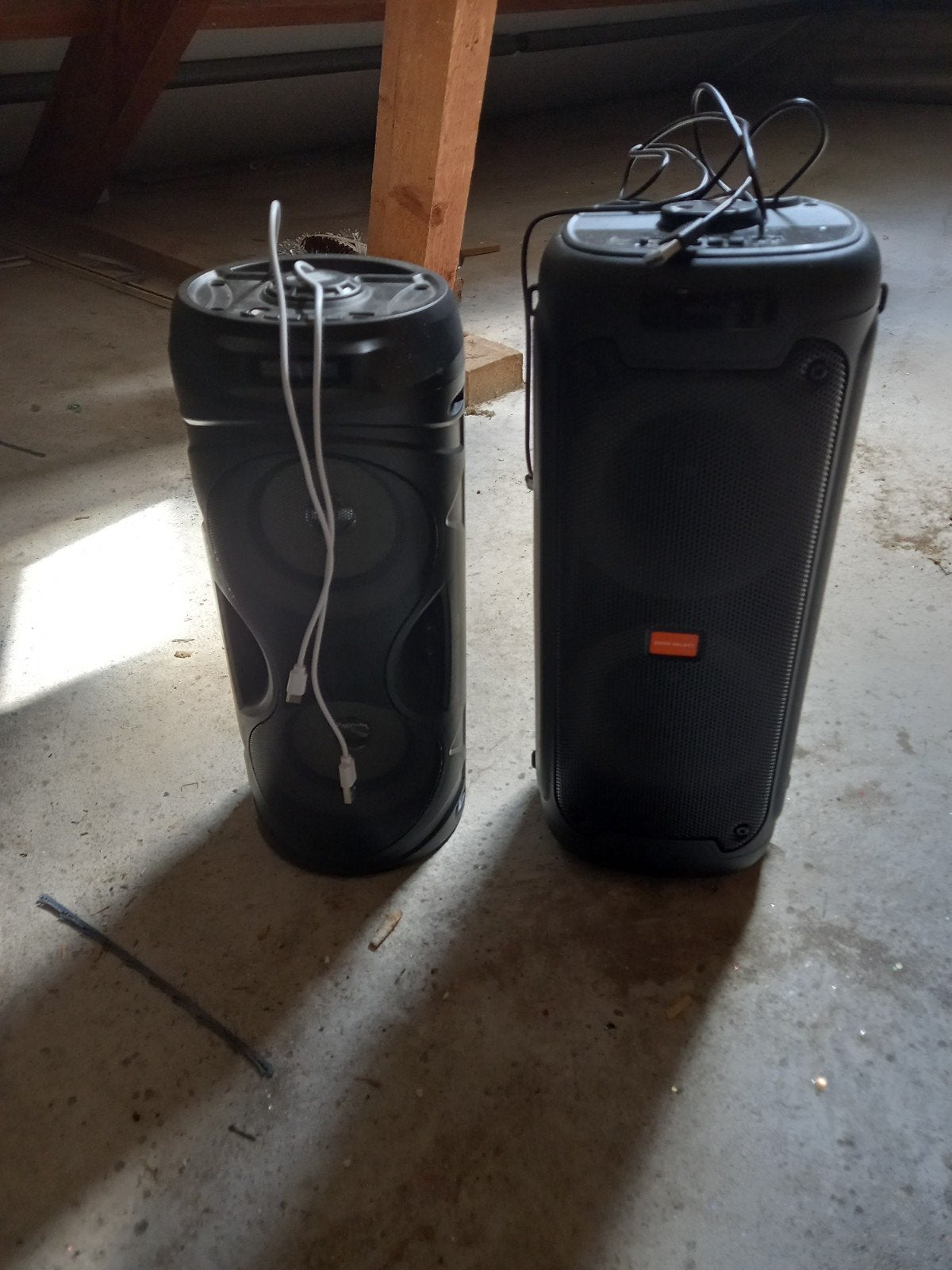 Super Galaxy DG-1110 & RS-750 Draagbare Speakerset, Audio, Tv en Foto, Gebruikt, AUX-ingang, Draagbare speaker, Minder dan 60 watt
