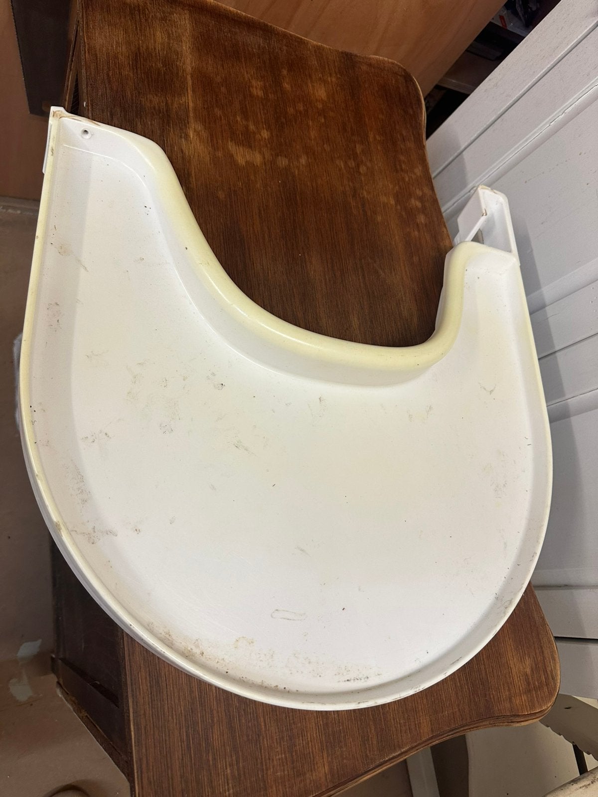 Playtray stokke trip trap eetblad, Kinderen en Baby's, Kinderstoelen, Ophalen, Zo goed als nieuw, Meegroeistoel