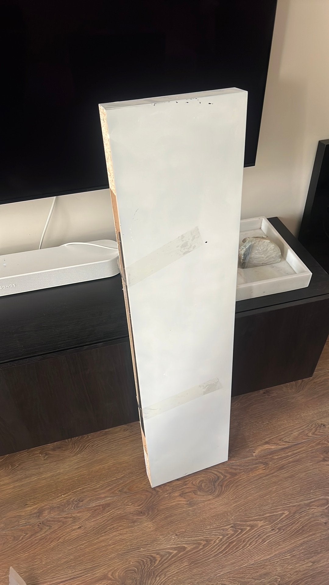 Wandplank met onzichtbare beugel, Ophalen, Gebruikt