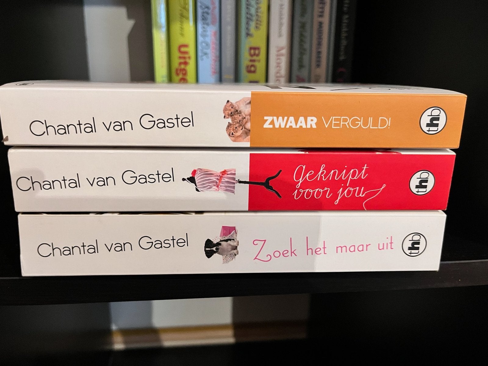 Chantal van Gastel boeken: Zwaar Verguld, Geknipt voor jou,, Ophalen of Verzenden, Zo goed als nieuw, Nederland
