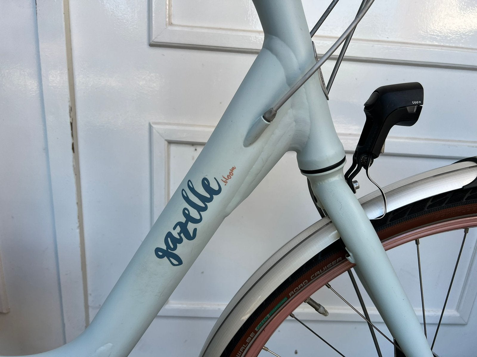 Nette Gazelle Bloom Moederfiets 49 cm C7 28inch Nieuwe model, Fietsen en Brommers, 47 tot 50 cm, Zo goed als nieuw, Gazelle, Ophalen