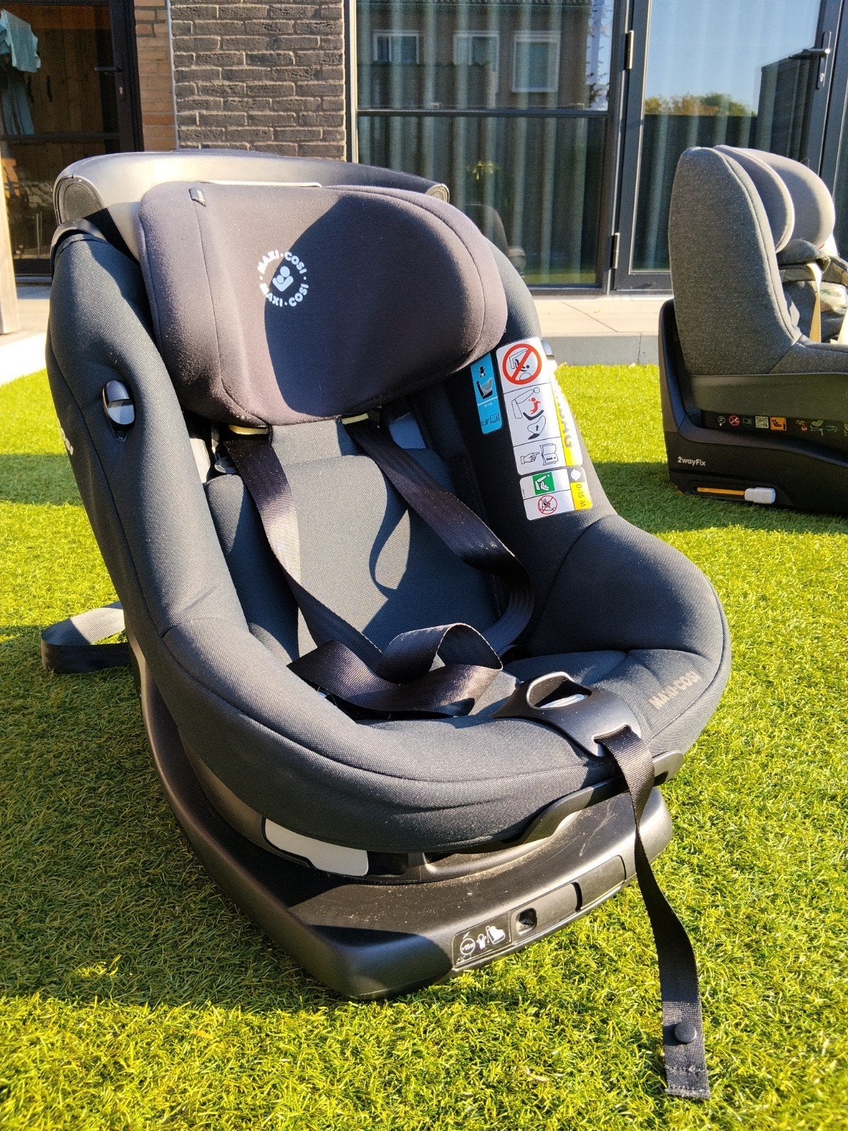 Maxi-Cosi AxissFix Plus Autostoel 360 Draaibaar, Ophalen, Verstelbare rugleuning, 0 t/m 18 kg, Zo goed als nieuw