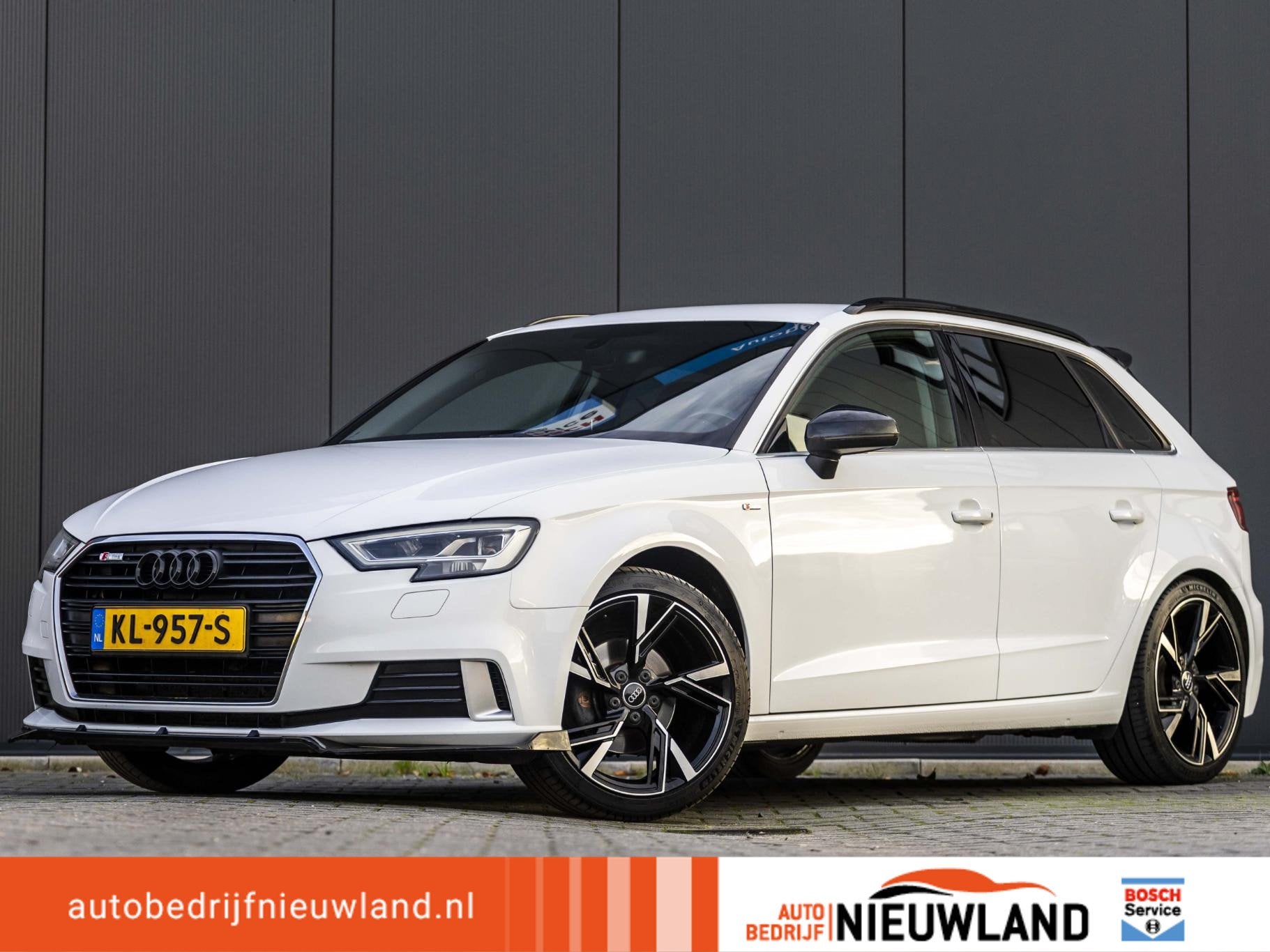 Audi A3 Sportback 1.0 TFSI Sport Lease Edition Keyless, afne, Voorwielaandrijving, Gebruikt, Wit, Origineel Nederlands