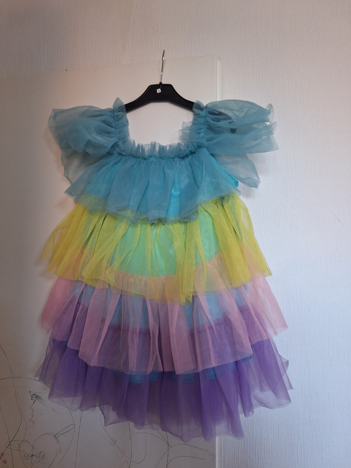Regenboog Prinsessenjurk met Kroon - Nieuw!, Ophalen of Verzenden, Nieuw, Lovely Little Princess, Meisje