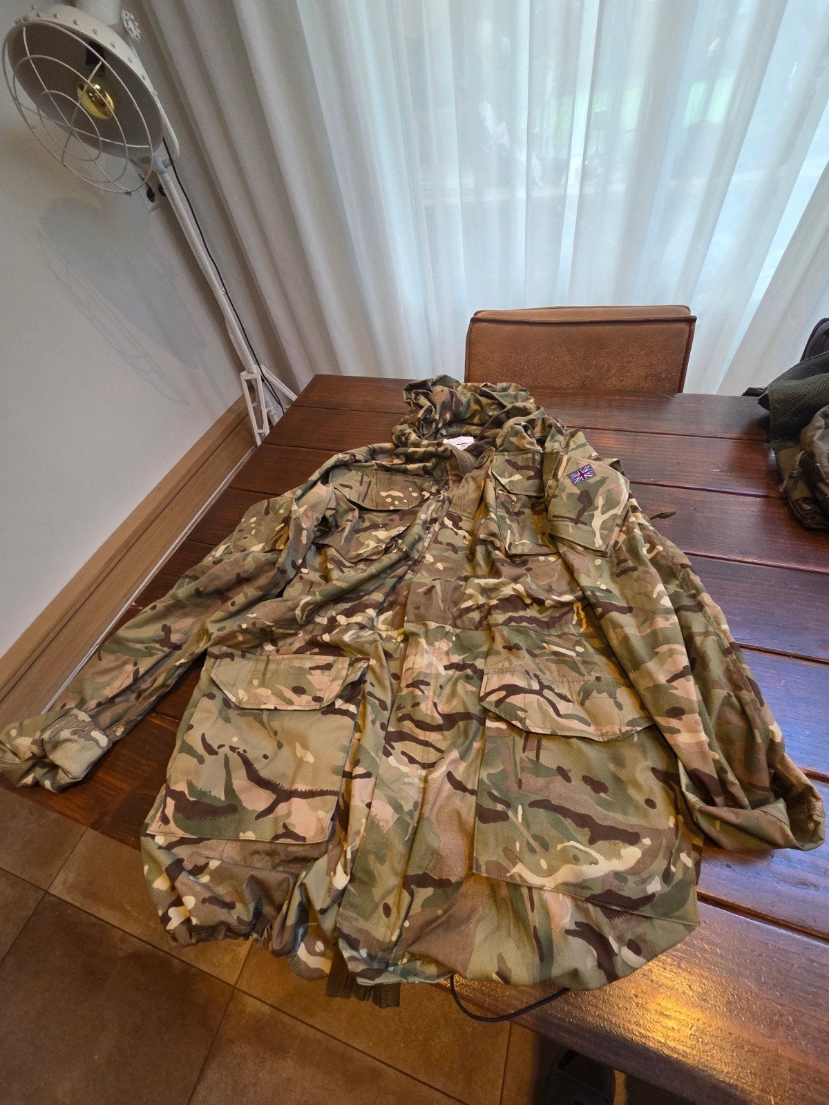 Britse Leger MTP Camouflage Smock Winddicht Maat 200/112, Kleding | Heren, Britse Leger, Overige maten, Ophalen of Verzenden, Zo goed als nieuw
