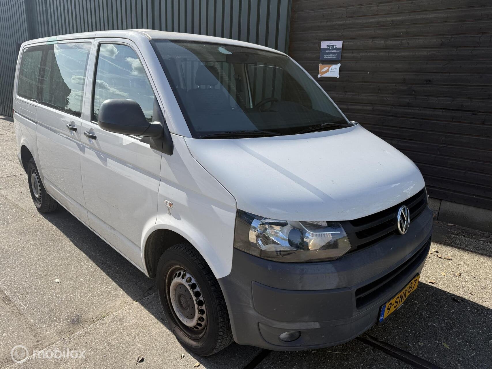 Volkswagen Transporter Kombi 2.0 L1H1 Trendline 9Zit, Auto's, Euro 5, Gebruikt, 116 pk, Wit
