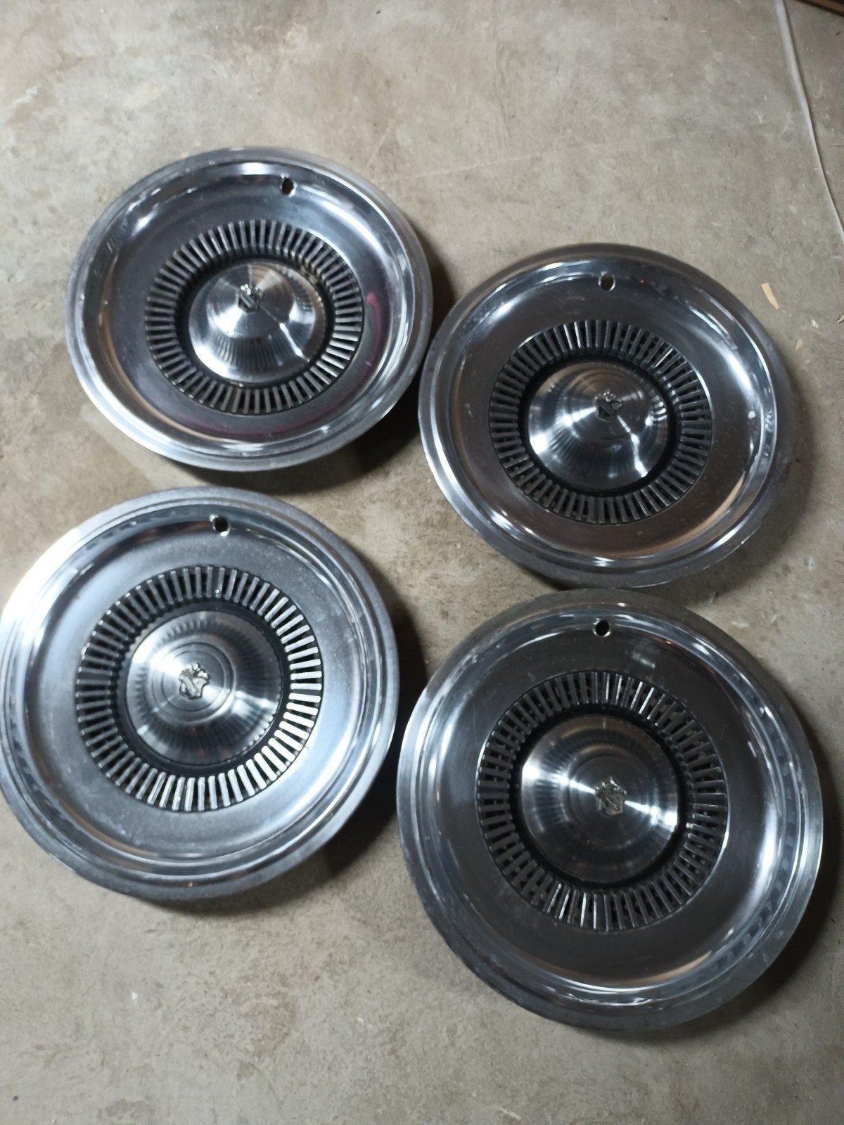 Set buick electra wieldoppen, Ophalen of Verzenden