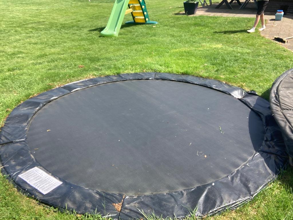 Trampoline 3 meter, Ophalen, Gebruikt