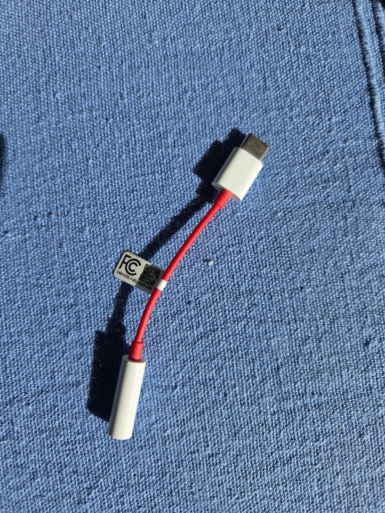 OnePlus Type-C naar 3.5mm Audio Adapter, Ophalen of Verzenden, Zo goed als nieuw, Overige typen