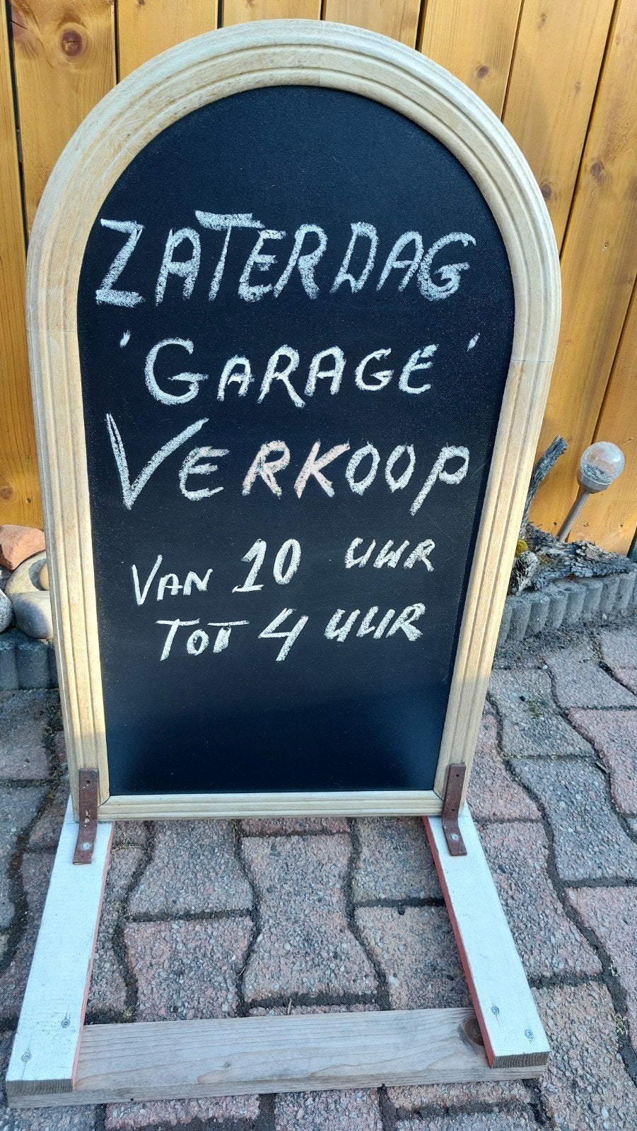 Garage  uit  verkoop, Ophalen