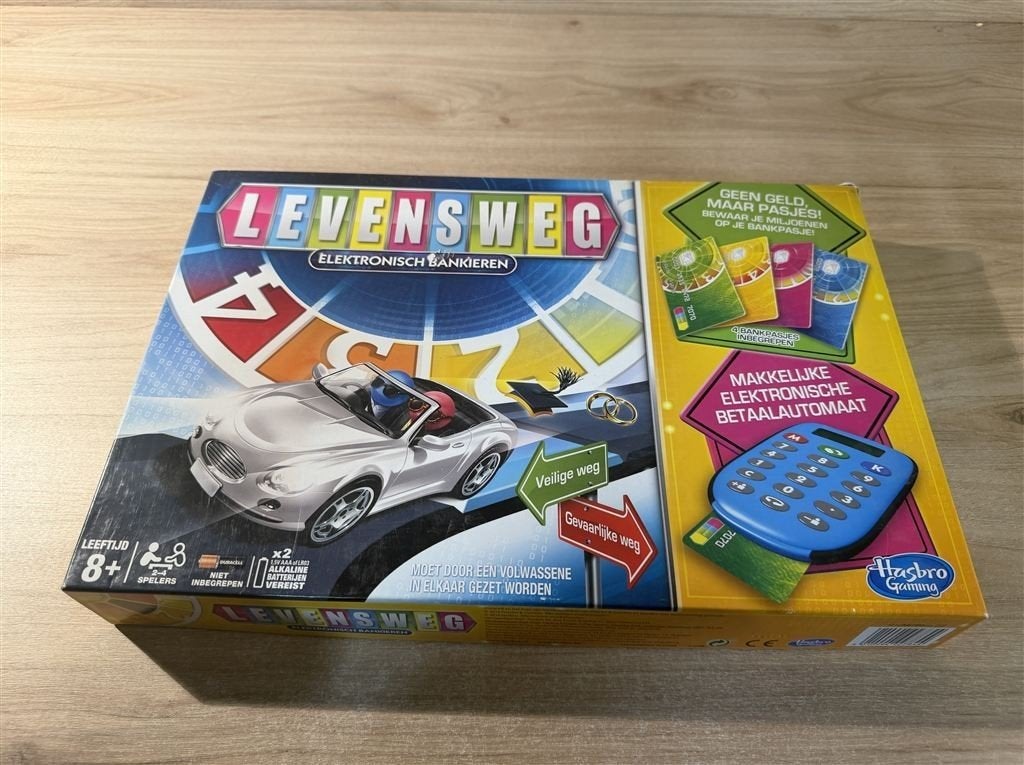 levensweg elektronisch bankieren - s6800, Hobby en Vrije tijd, Gezelschapsspellen | Bordspellen, Verzenden, Zo goed als nieuw