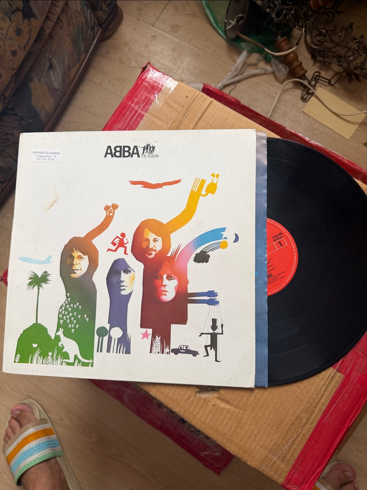 ABBA - The Album LP (1977) - Pop Klassieker, LP, Gebruikt, Pop, Ophalen of Verzenden