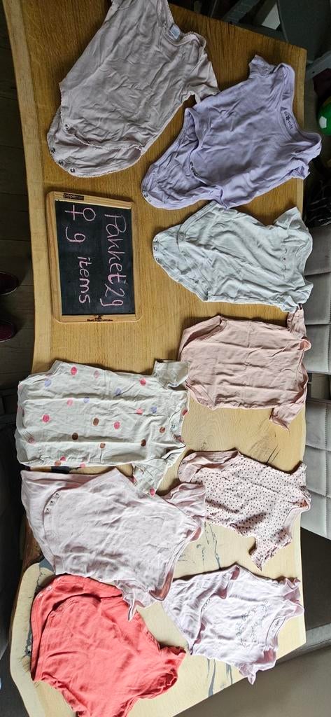 Pakket rompers maat 92, Kinderen en Baby's, Kinderkleding | Maat 92, Gebruikt, Meisje, Nacht- of Onderkleding, Ophalen of Verzenden