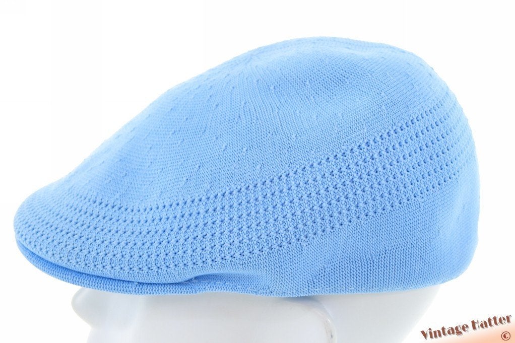 Platte pet Kangol Tropic Ventair licht blauw (S) 54-56 nieuw, Nieuw, Ophalen of Verzenden, Kangol, Pet