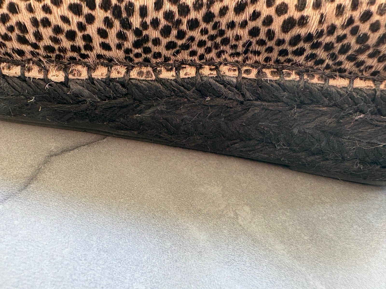 Shabbies espadrilles met dierenprint, Ophalen of Verzenden, Gedragen, Overige kleuren, Espadrilles of Moccasins