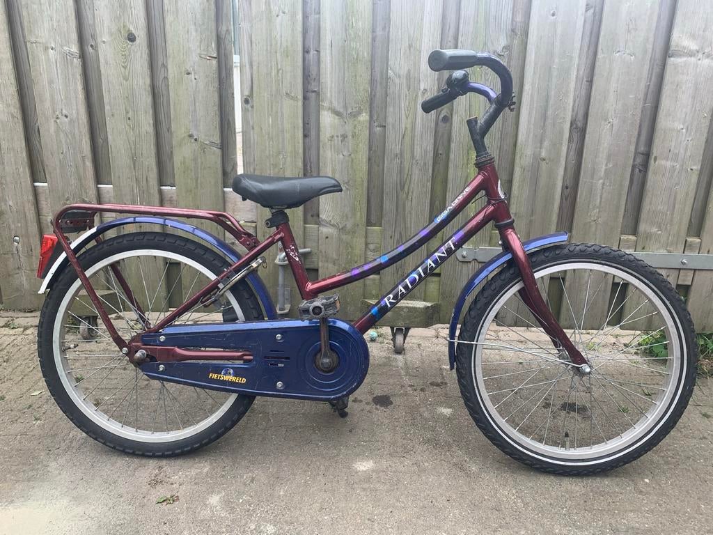 Simpel fietsje, 20 inch, leuk voor op de camping, Fietsen en Brommers, Fietsen | Dames | Damesfietsen, Terugtraprem, Gebruikt