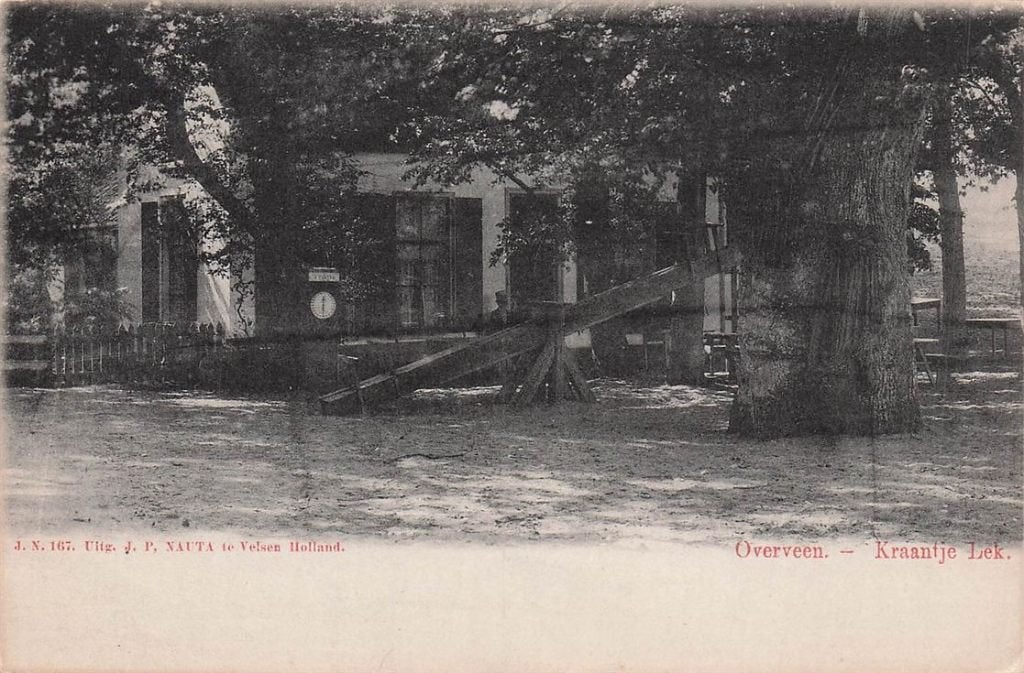 702-489-009 Overveen Kraantje Lek, Ophalen of Verzenden, Voor 1920, Noord-Holland