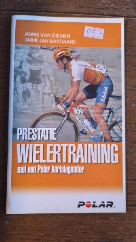 Polar Prestatie wielertraining, Verzenden, Zo goed als nieuw, Adrie van Diemen, Lopen en Fietsen