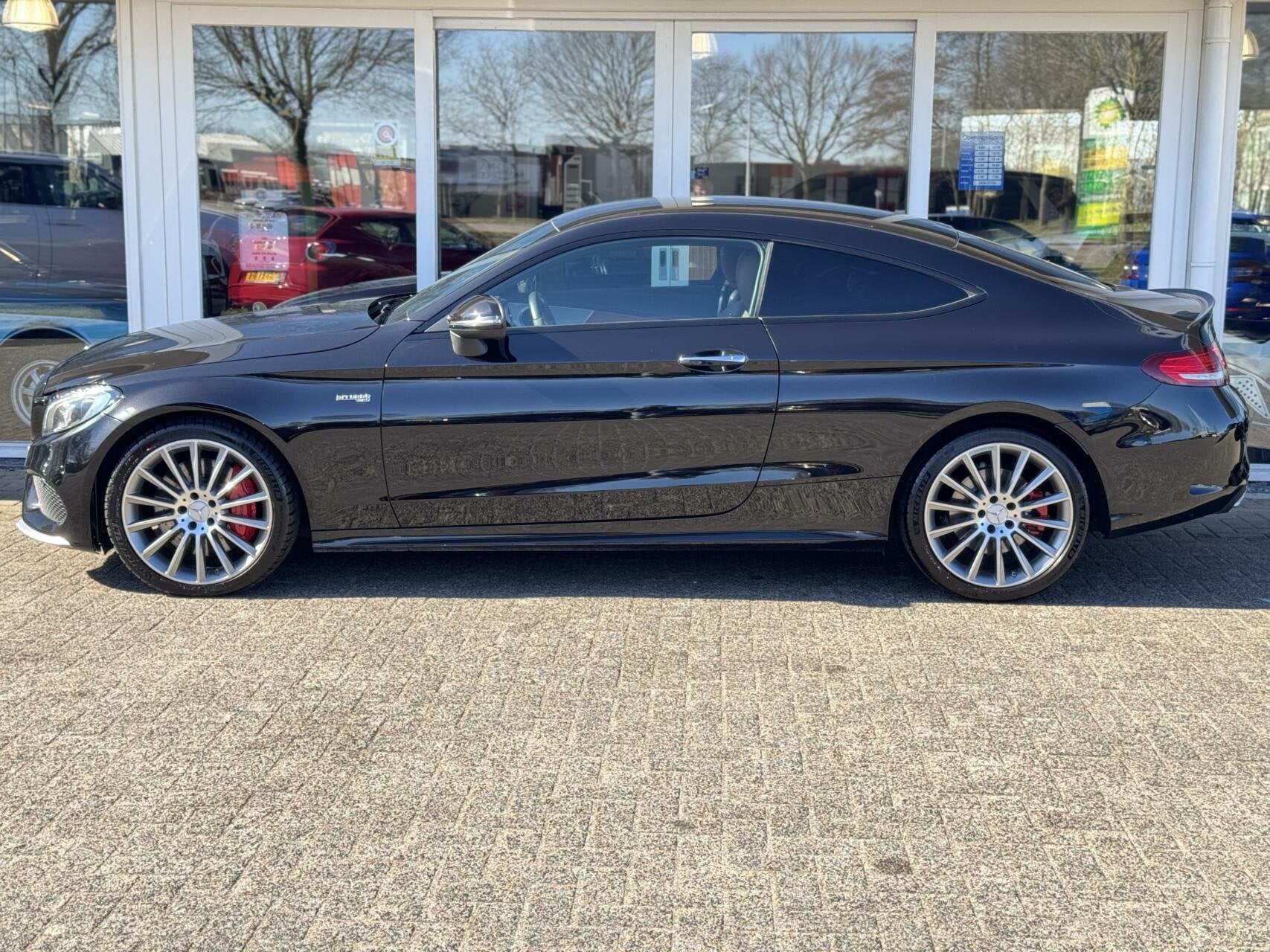 Mercedes C-klasse Coupé AMG 43 3.0 V6 Biturbo 368pk Automaa, Dealer onderhouden, Gebruikt, Euro 6, 367 pk