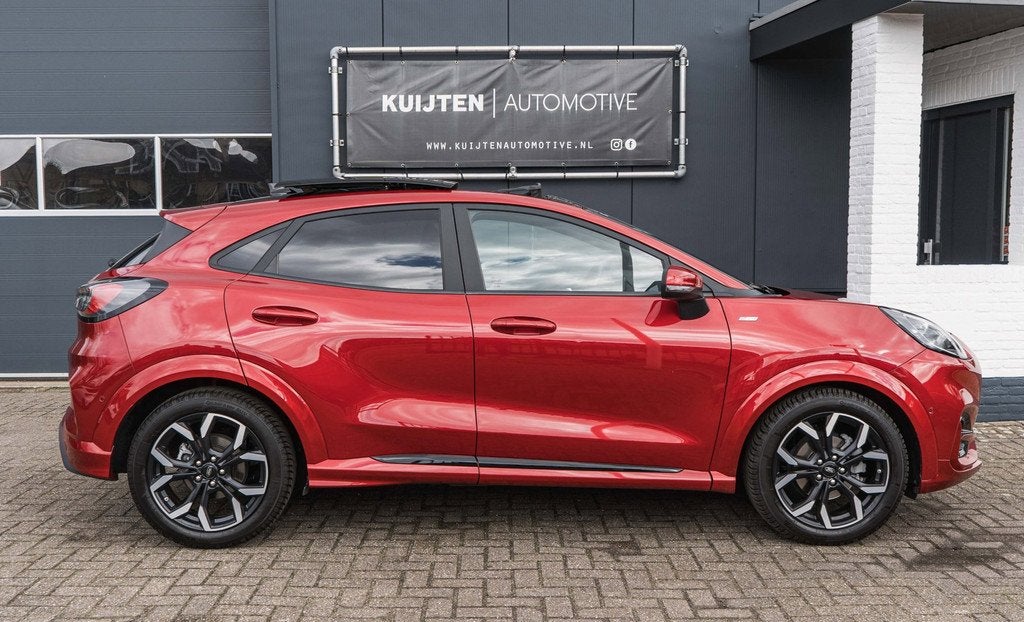 Ford Puma 1.0 EcoBoost Hybrid ST-Line X / Full options!, Voorwielaandrijving, 125 pk, Leder en Stof, Bedrijf