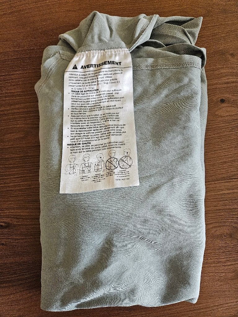 By-kay draagdoek (stretchy wrap), Draagdoek, Zo goed als nieuw, Buik, Ophalen