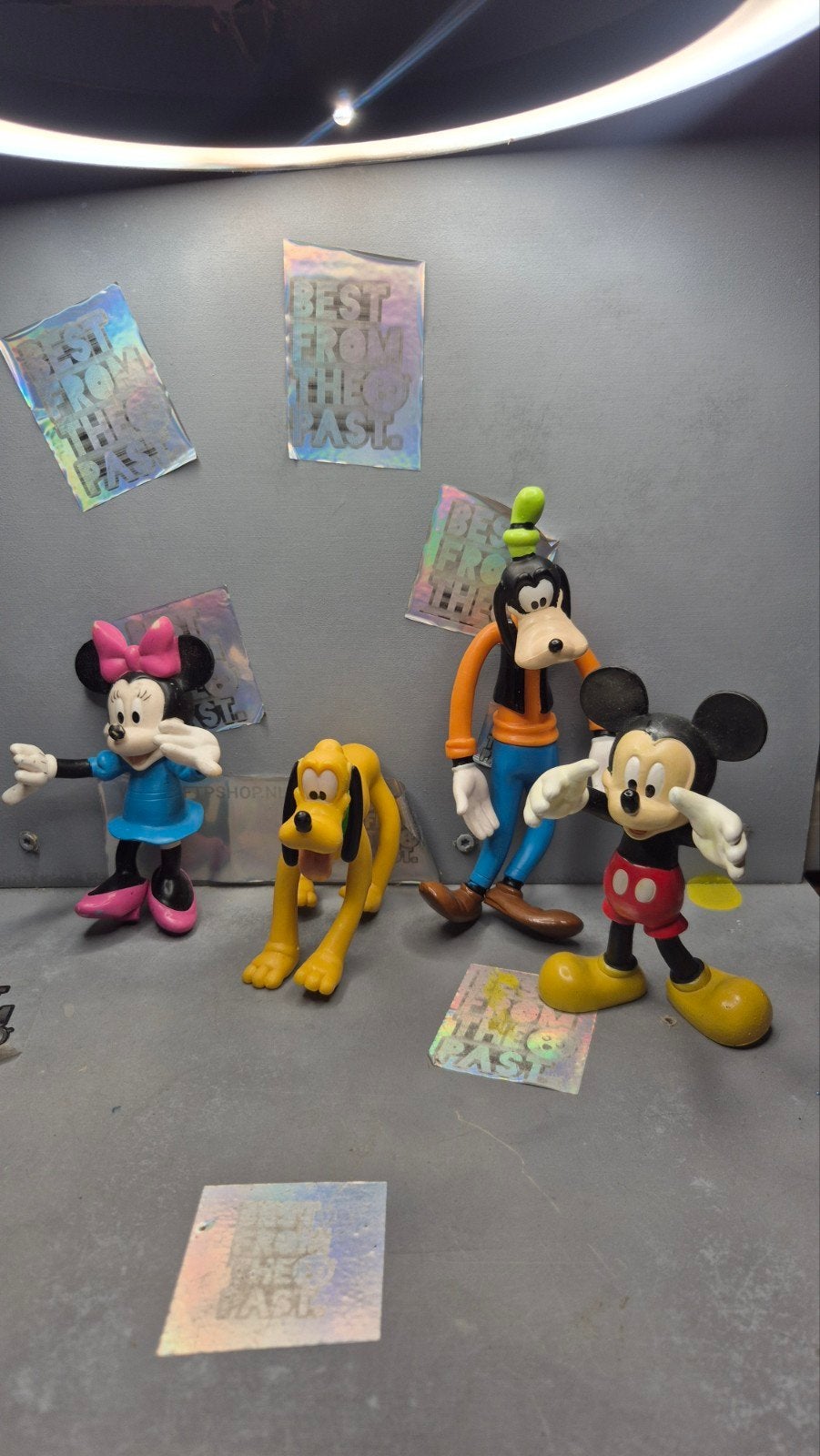 Disney figuren: Mickey, Minnie, Goofy en Pluto, Ophalen of Verzenden