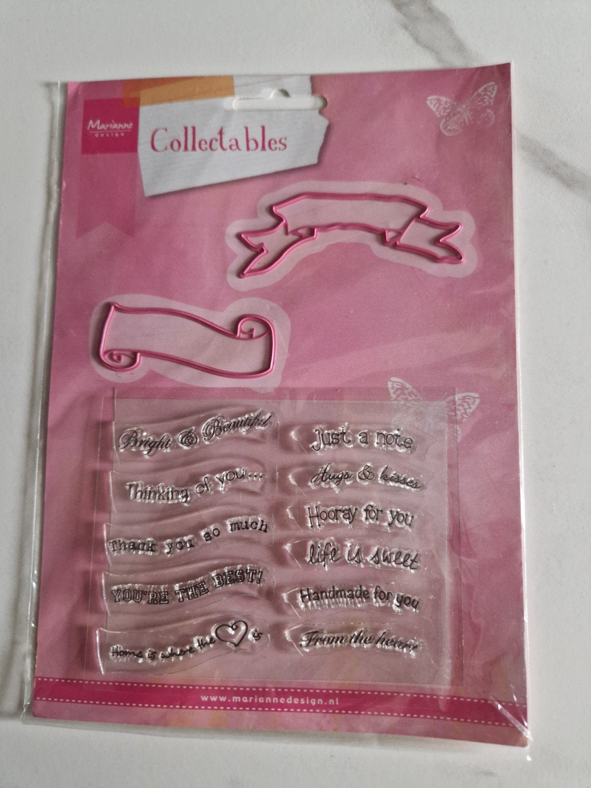 Marianne Design Collectables COL1324 Stempel & Snijmallen, Ophalen of Verzenden, Zo goed als nieuw, Overige thema's
