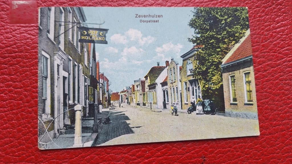 Ansichtkaart Zevenhuizen 1914, Ophalen of Verzenden, Voor 1920, Zuid-Holland