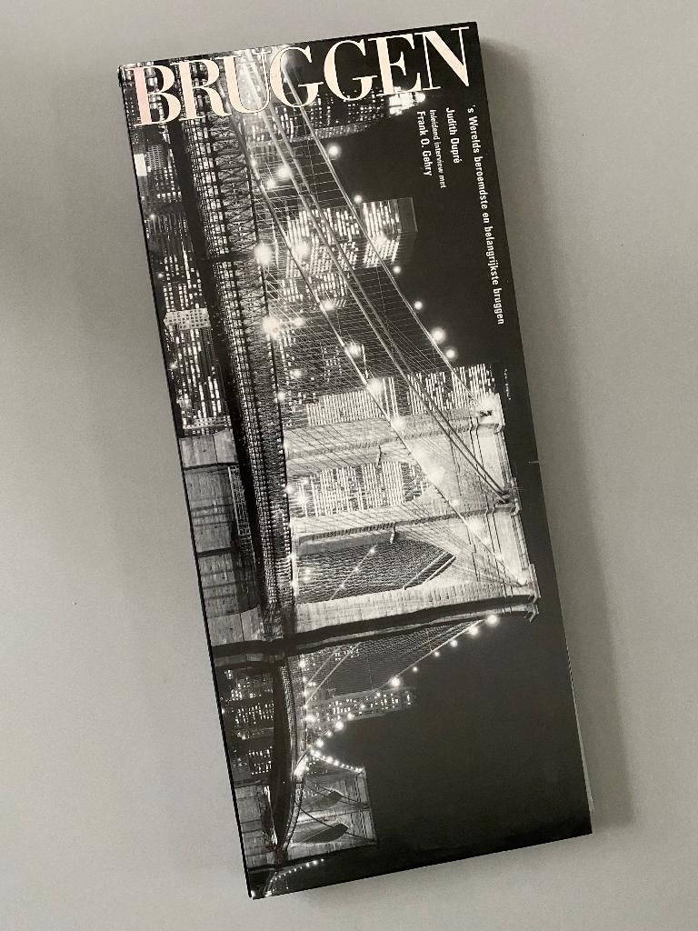 Bruggen. (Formaat 46 x 20 cm), Ophalen of Verzenden, Zo goed als nieuw, Architectuur algemeen