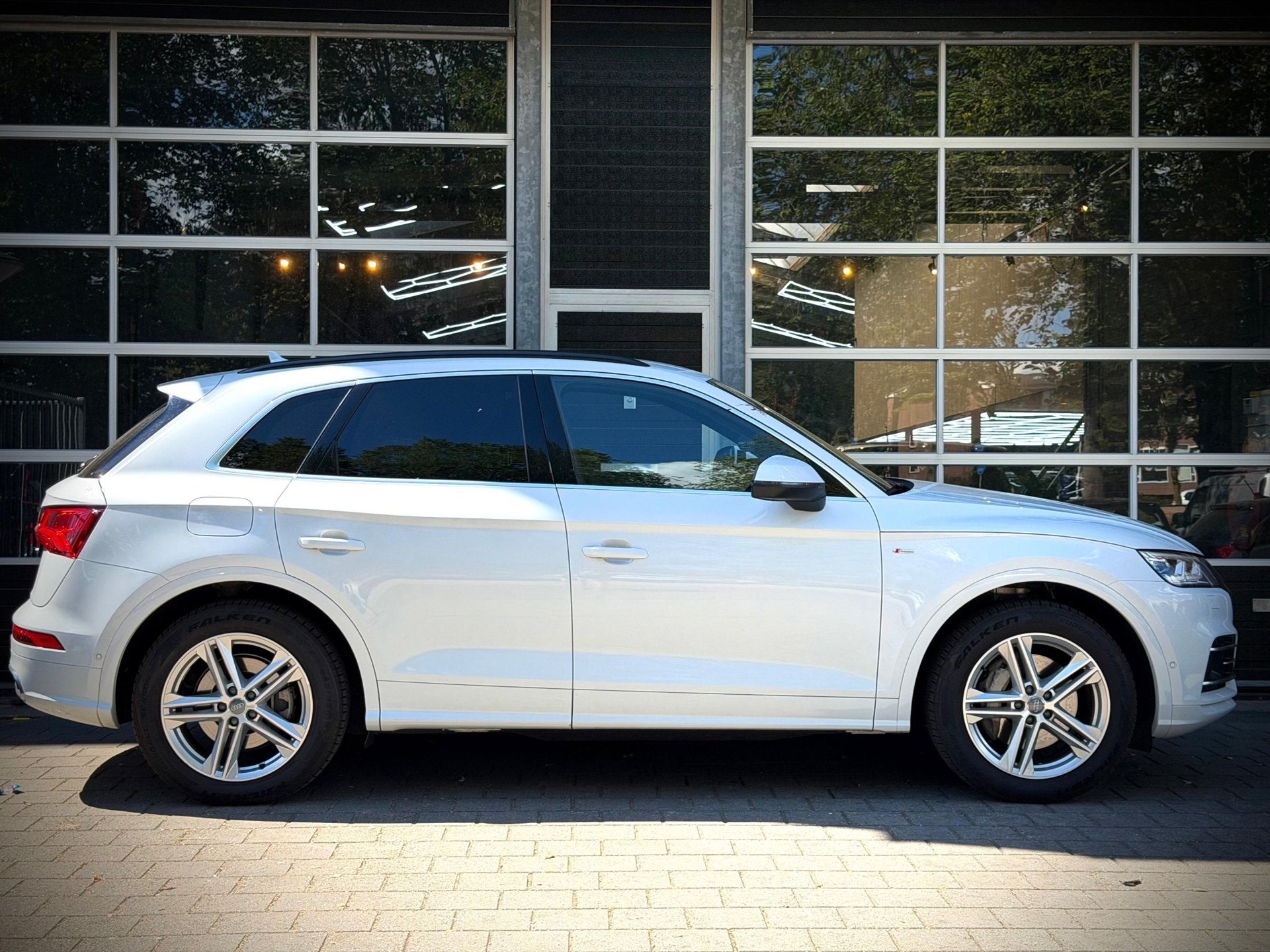 Audi Q5 55 TFSI e Quattro S-LINE | VIRTUAL | LED | CAMERA |, Automaat, Euro 6, 4 cilinders, Wit
