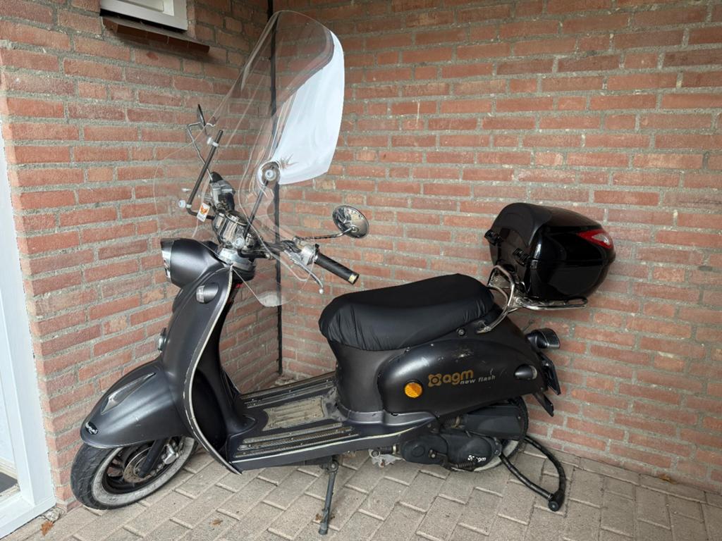 AGM New Flash Scooter – Start – Incl. accessoires, Ophalen, Gebruikt, Benzine