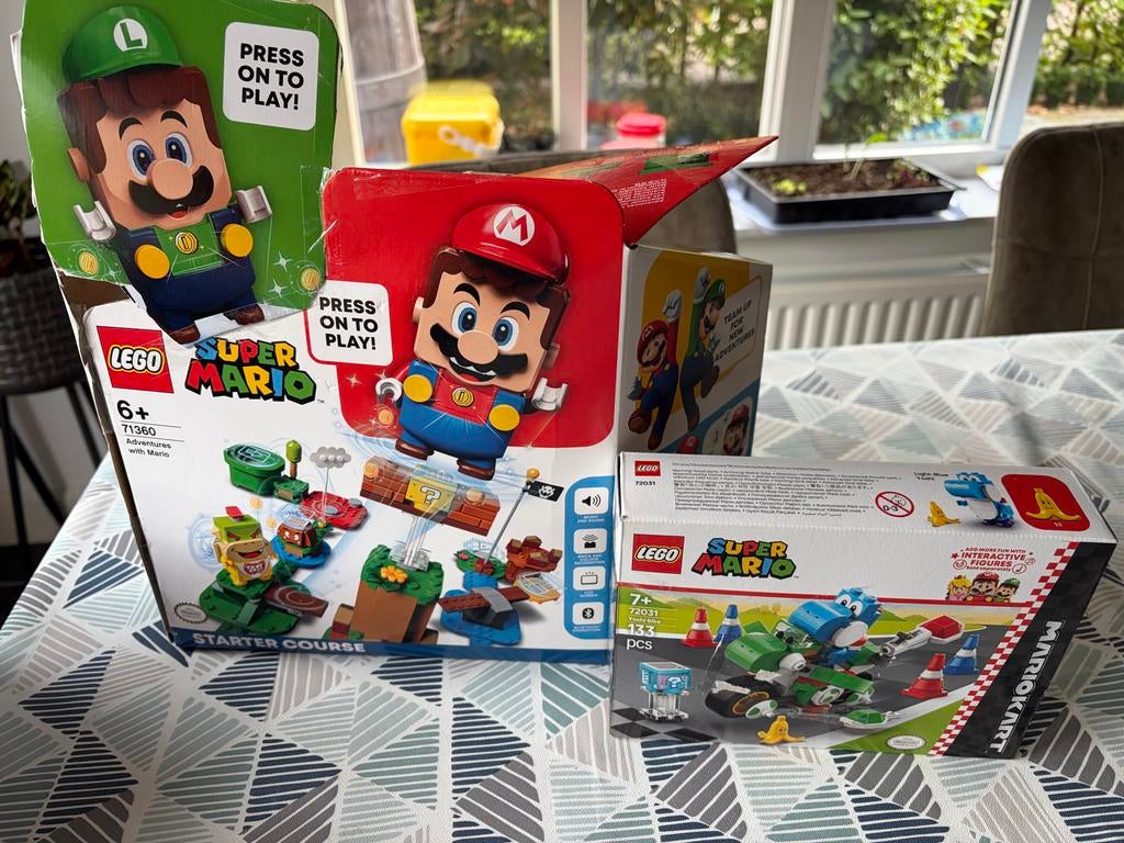LEGO Super Mario: Luigi & Mario Startersets + Uitbreidingen, Kinderen en Baby's, Speelgoed | Duplo en Lego, Lego, Ophalen of Verzenden