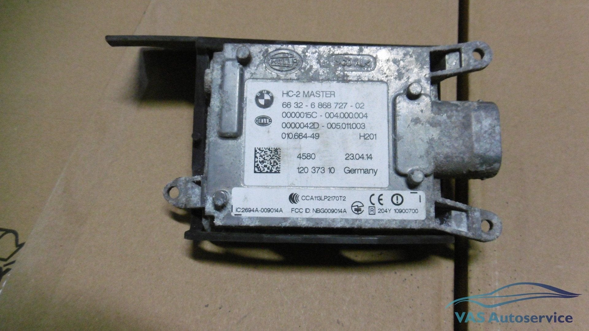 Dodehoeksensor BMW 5-serie  rechtsachter. 66 32 885 041, Gebruikt, -, Ophalen of Verzenden, -