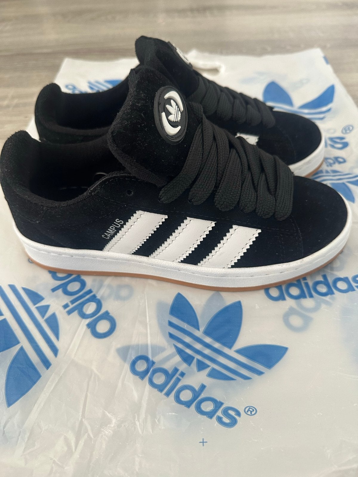 Adidas Campus 00s Zwart Wit Sneakers, Ophalen of Verzenden, Nieuw, Zwart, Sneakers of Gympen