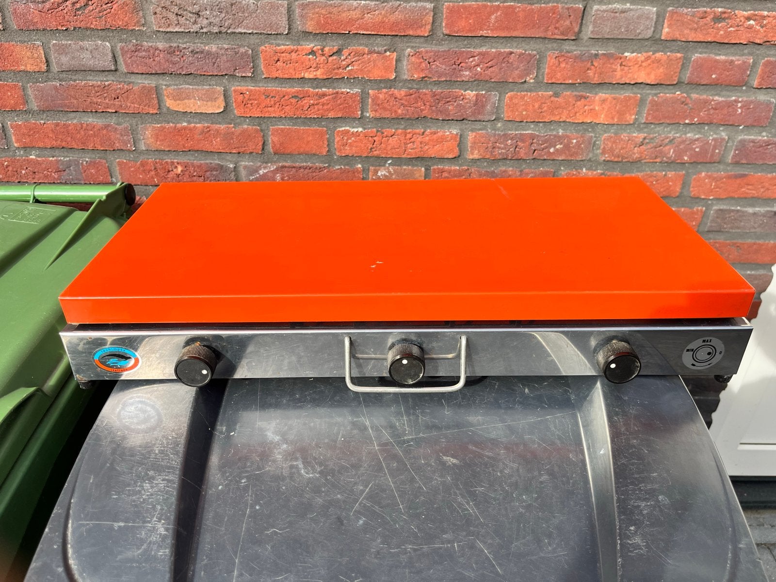 Camping gaspit 3 pitten, Ophalen of Verzenden, Gebruikt