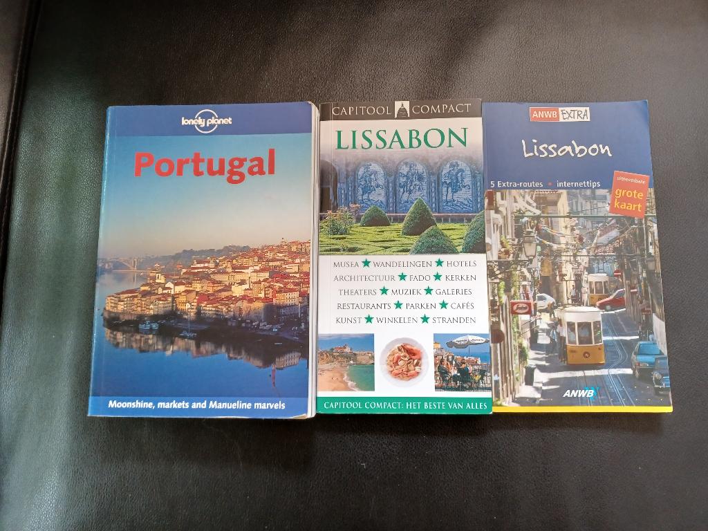 PORTUGAL/LISSABON 3 reisgidsen voor in totaal, Overige merken, Verzenden, Europa, Diverse auteurs