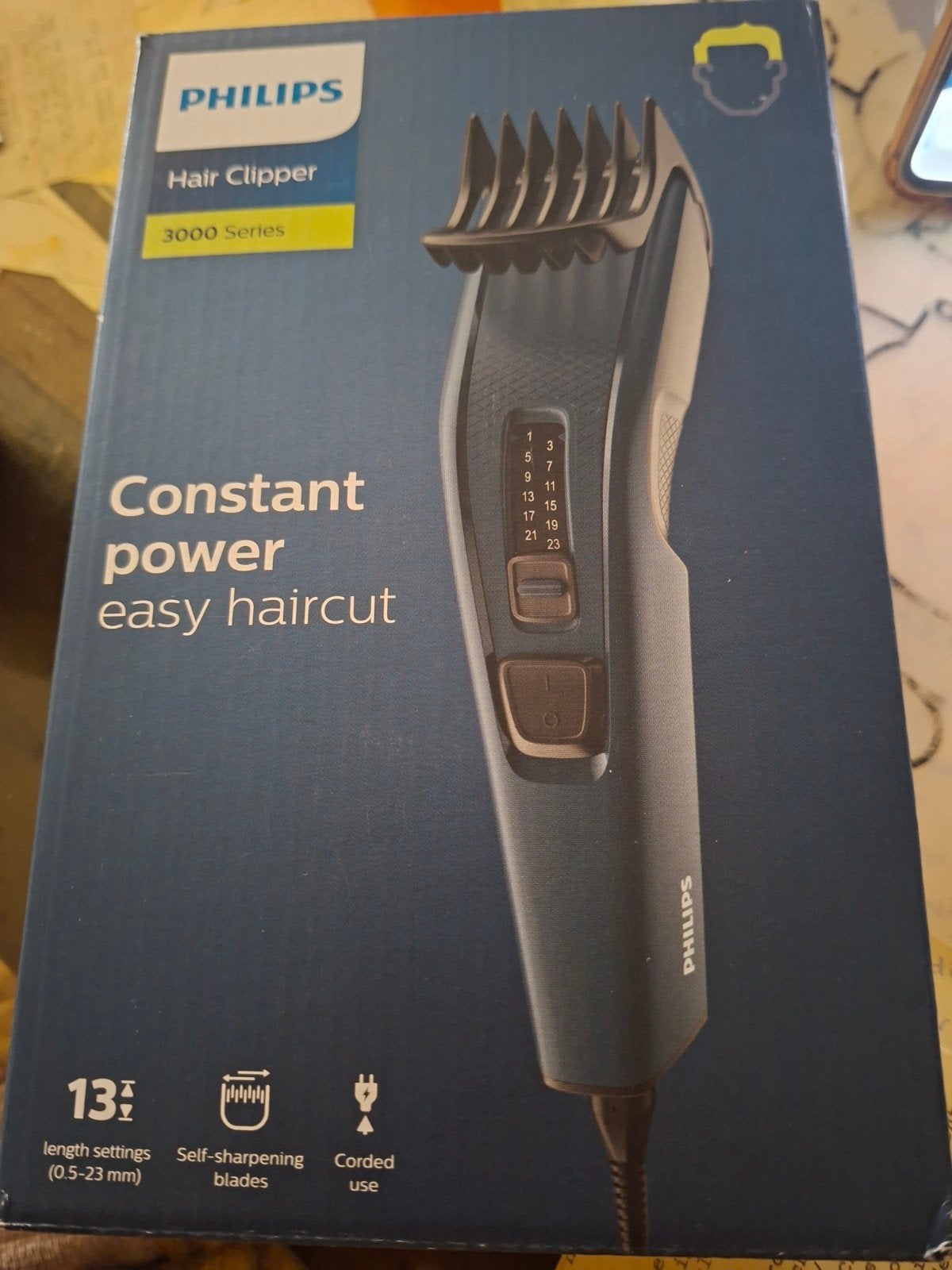 Philips Hair Clipper 3000 Series - Constant Power, Ophalen of Verzenden, Nieuw, Tondeuse