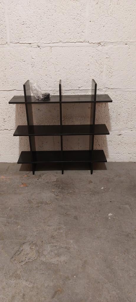 Ikea Malm zwart wandrekje, Huis en Inrichting, Woonaccessoires | Wandplanken en Boekenplanken, Ophalen, Zo goed als nieuw