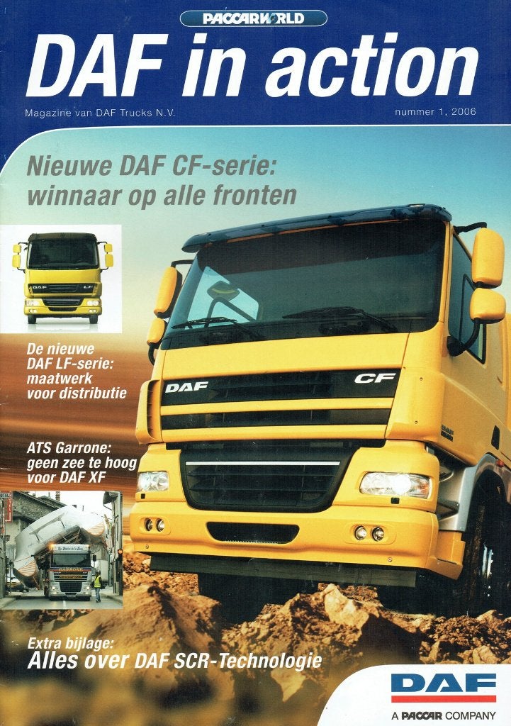 Magazine DAF in Action (nr. 1 - 2006), Verzenden, Gelezen, Overige merken