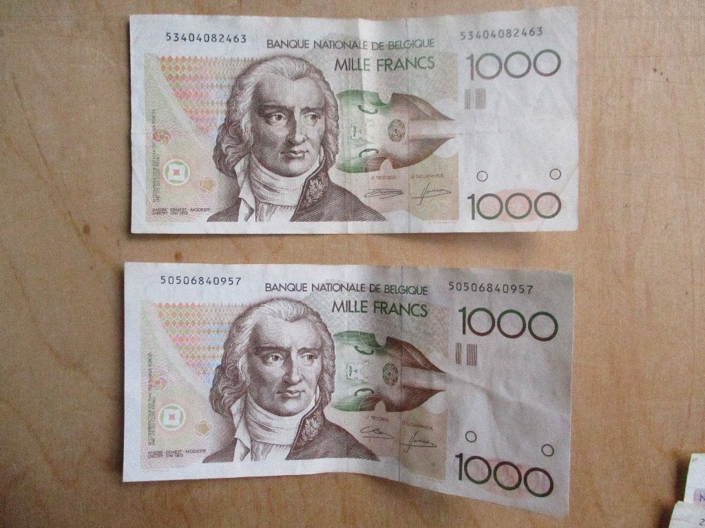Belgische bankbiljetten, 2600 francs, Postzegels en Munten, Ophalen of Verzenden, Setje