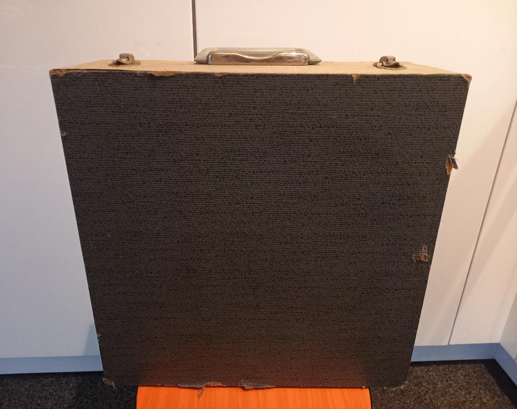 * Vintage hardcase lp koffer platenkoffer (2) *, Ophalen of Verzenden, Gebruikt, Overige instrumenten
