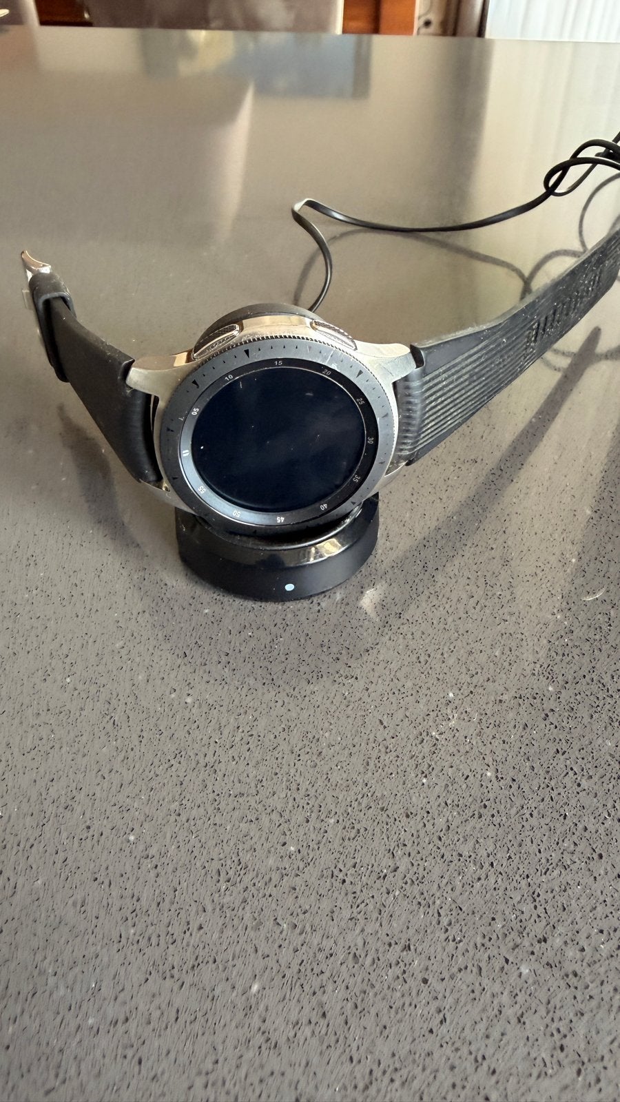 Samsung Smartwatch - Zo goed als nieuw, Verzenden, Hartslag, Zwart, Zo goed als nieuw
