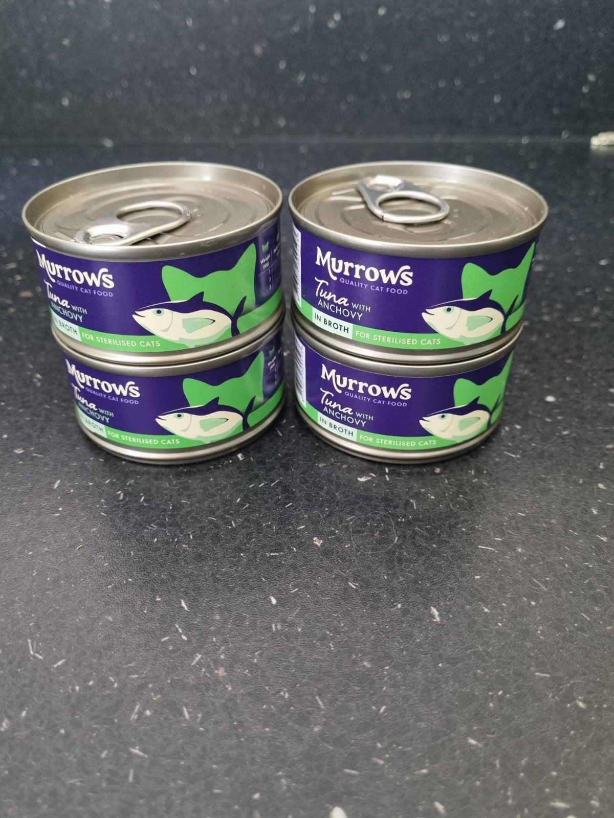 Murrows Anchovy sterilised 4x, Ophalen of Verzenden, Kat