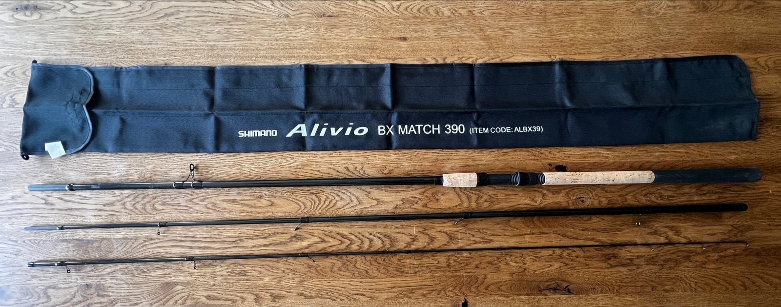 Shimano Alivio BX Match 390 Matchhengel, Watersport en Boten, Ophalen, Zo goed als nieuw, Werphengel