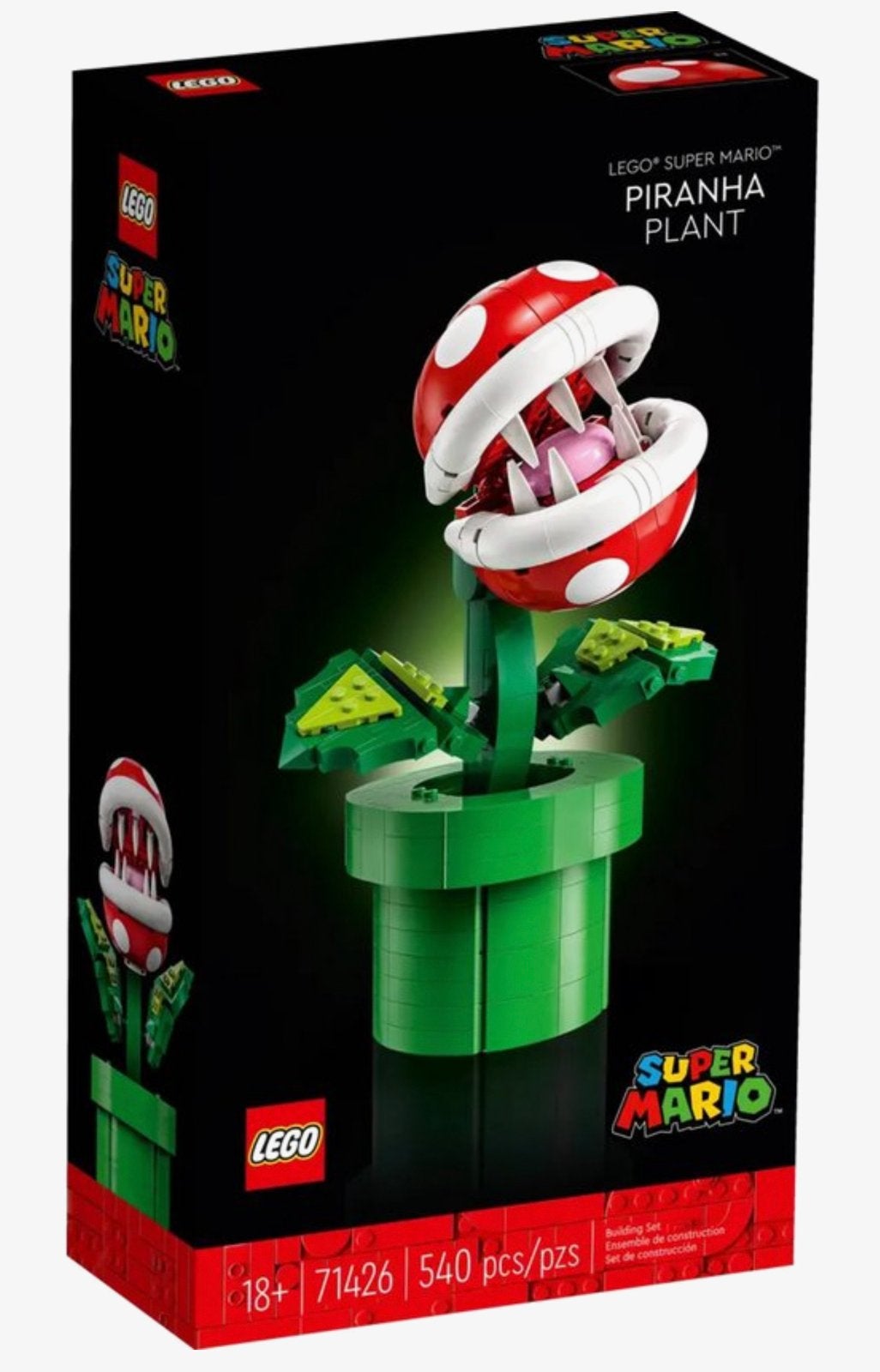 LEGO 71426 - Super Mario - Piranha Plant, Overige thema's, Lego, Ophalen of Verzenden, Zo goed als nieuw