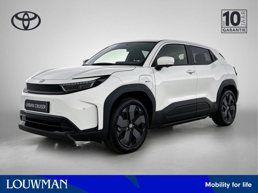 Toyota Urban Cruiser Executive 61 kWh *EV-Deal* | DEMO & DIR, 12 maanden, 44 min, Leder en Stof, Wit